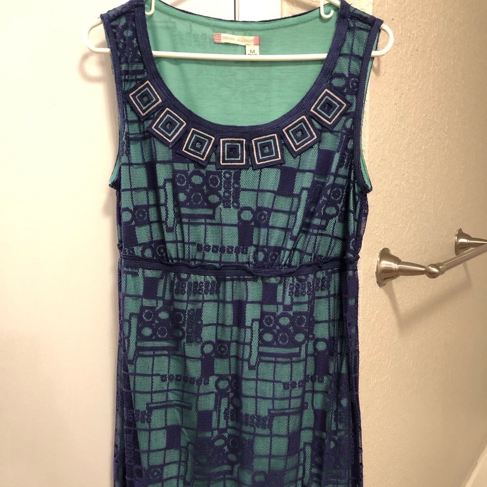 Chelsea & Violet lace overlay dress